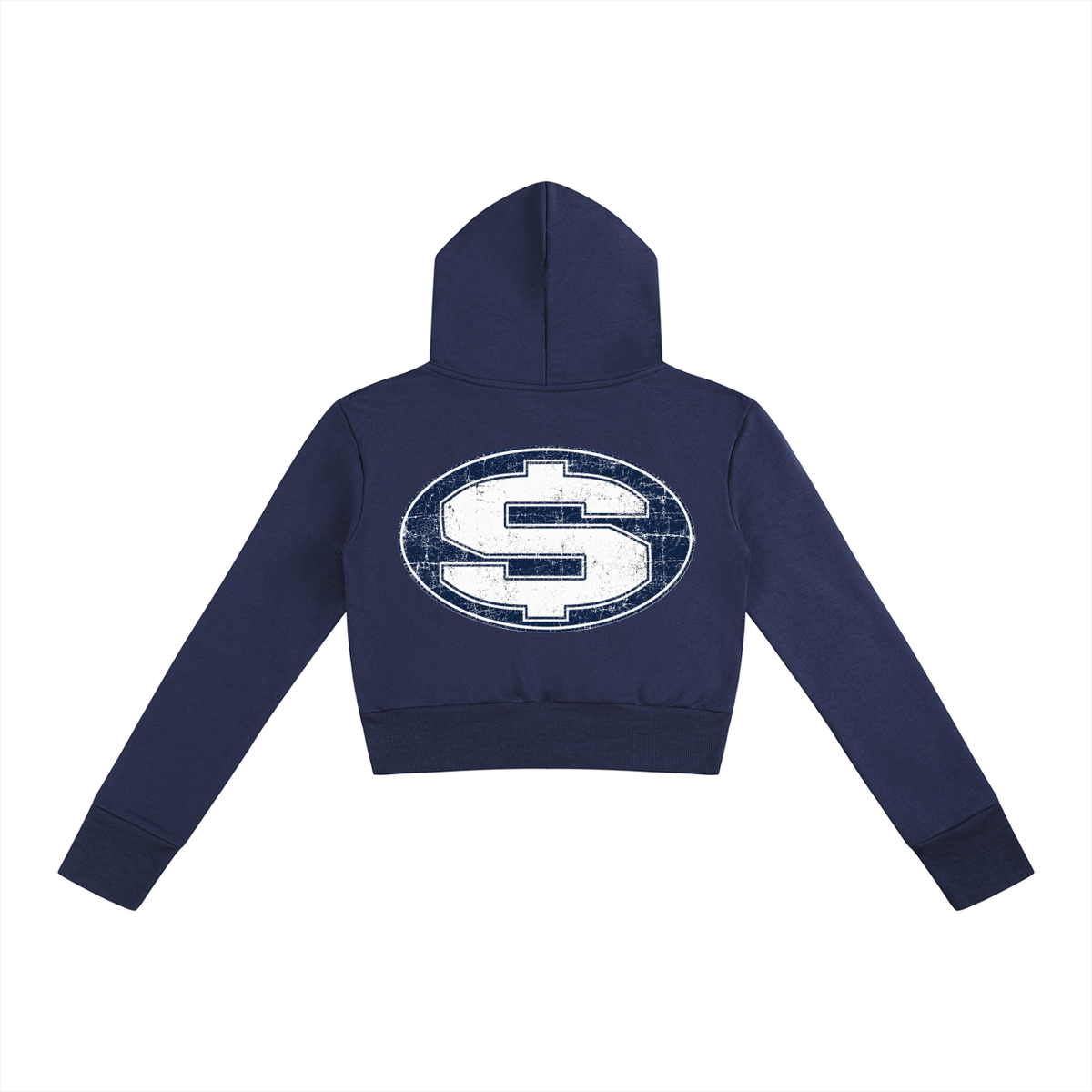 Women’s Slim $ADITY Crop Full Zip Hoodie