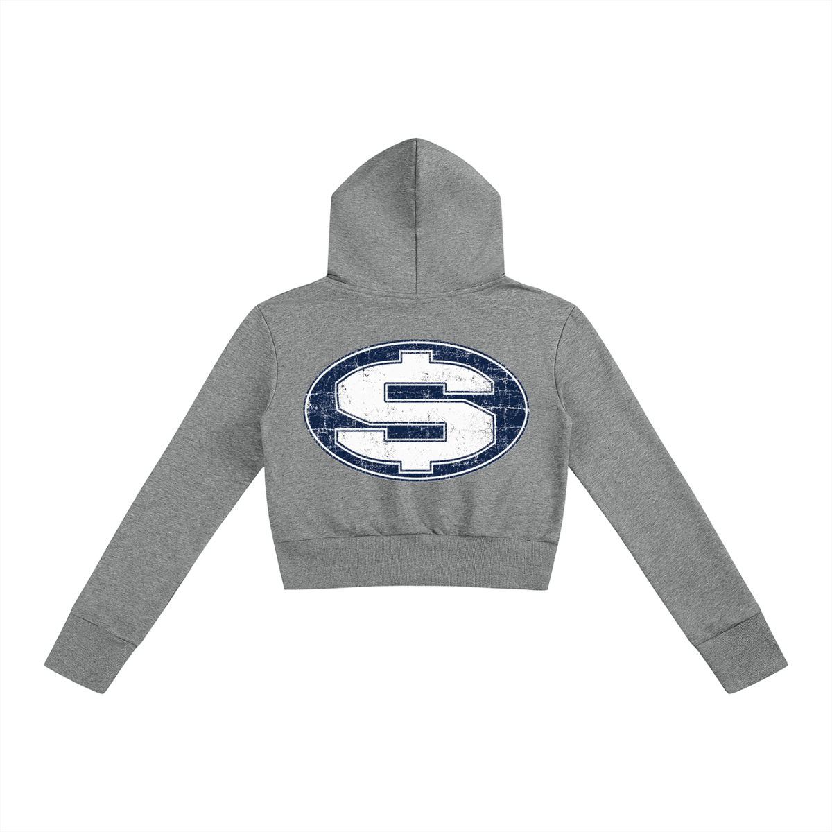 Women’s Slim $ADITY Crop Full Zip Hoodie