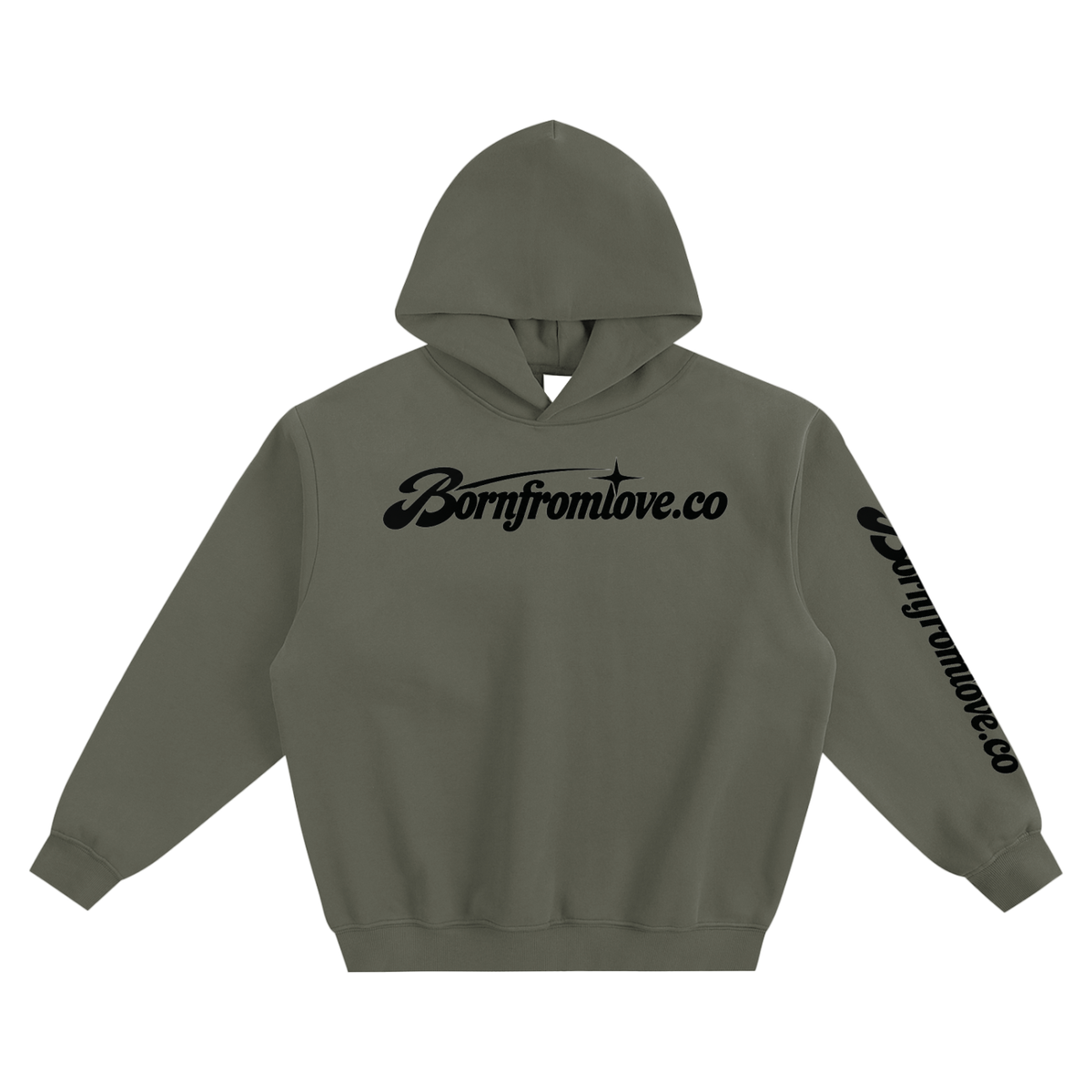 Fleeced Boxy Hoodie