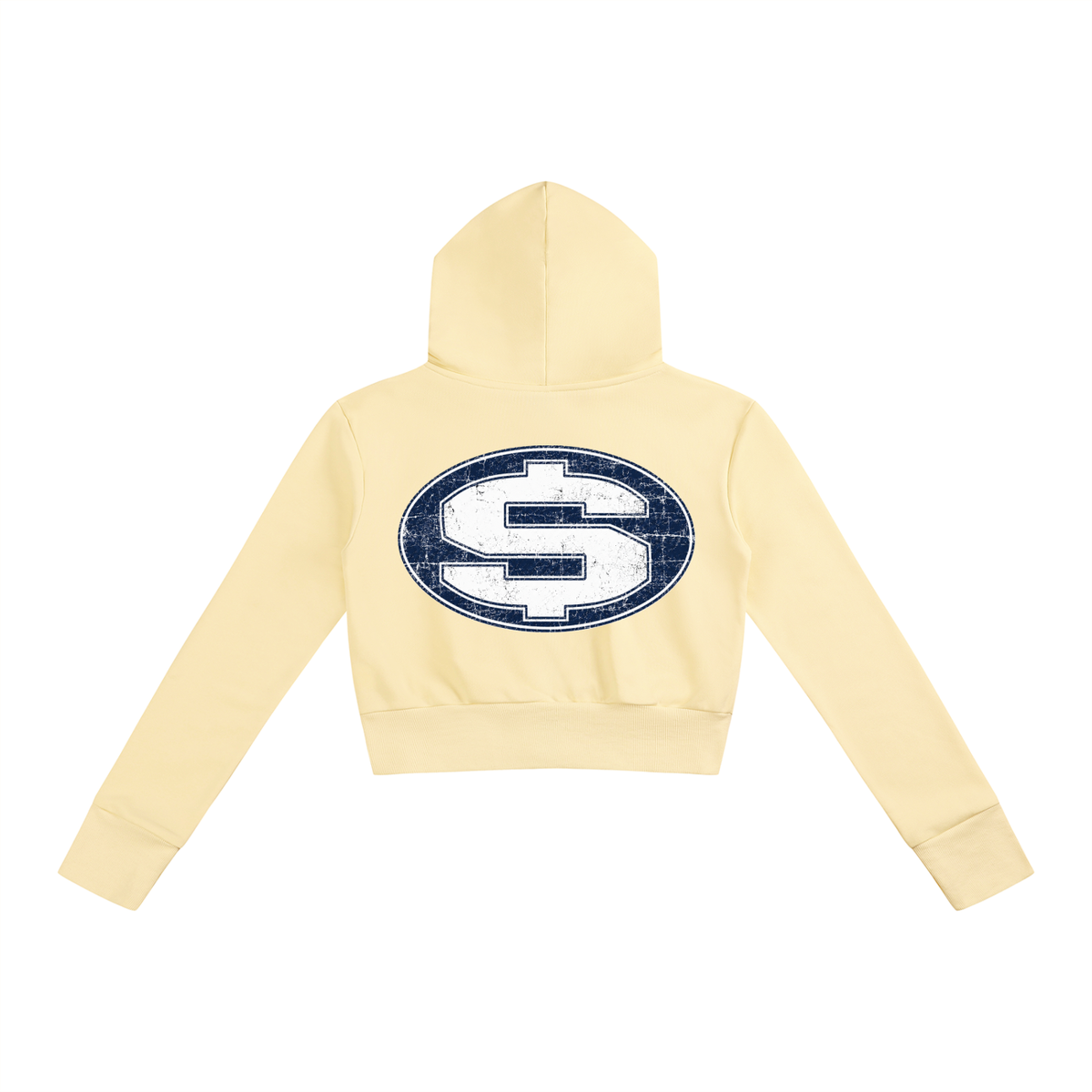 Women’s Slim $ADITY Crop Full Zip Hoodie