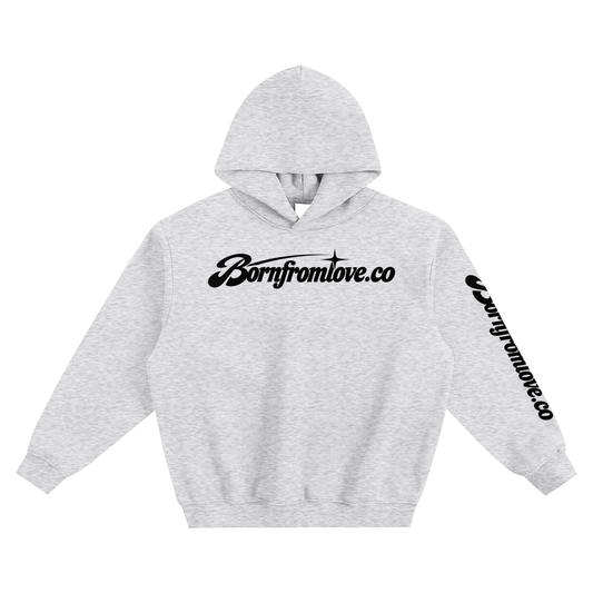 Fleeced Boxy Hoodie