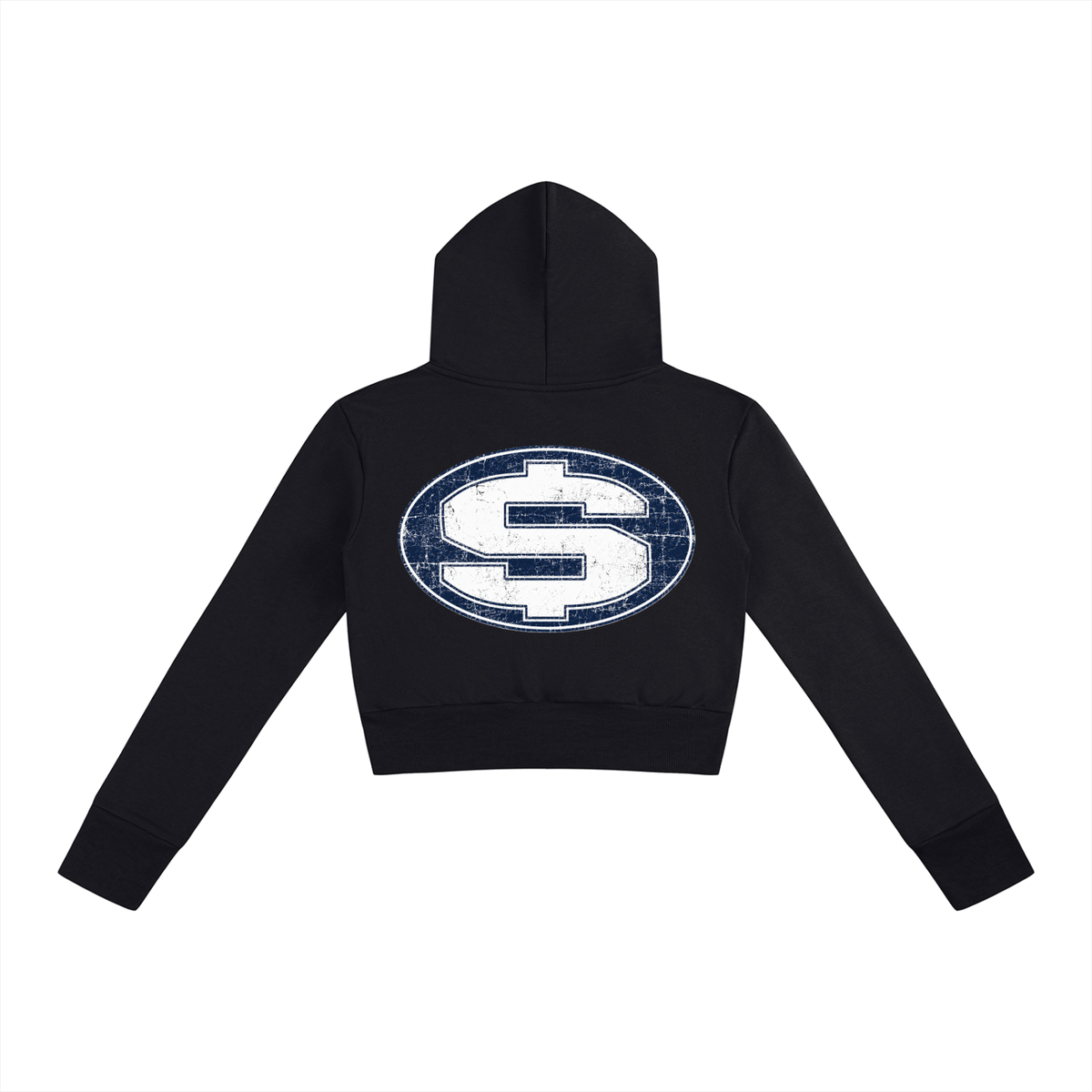 Women’s Slim $ADITY Crop Full Zip Hoodie