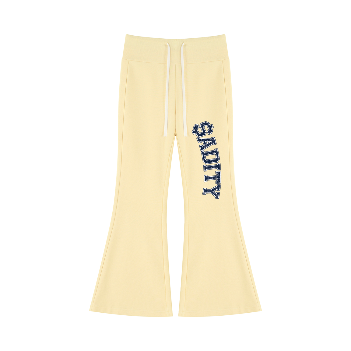 Women's $ADITY Drawstring Flared Leg Pants