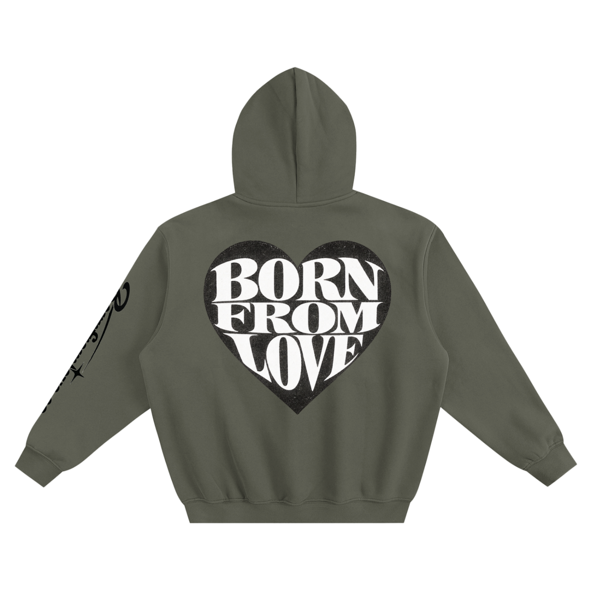 Fleeced Boxy Hoodie